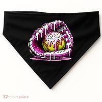 Softball  Ice Cream Sprinkles Softball Glove Gift USA-Made Doggie Bandana thumb 0