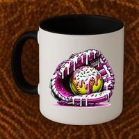 Softball  Ice Cream Sprinkles Softball Glove Gift Coffee Mug thumb 2