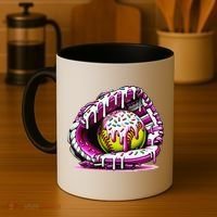 Softball  Ice Cream Sprinkles Softball Glove Gift Coffee Mug thumb 4