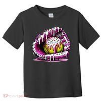 Softball  Ice Cream Sprinkles Softball Glove Gift Toddler T-Shirt thumb 0