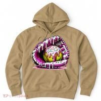 Softball  Ice Cream Sprinkles Softball Glove Gift Hoodie thumb 0