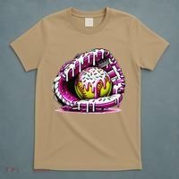 Softball  Ice Cream Sprinkles Softball Glove Gift T-Shirt thumb 5