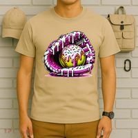 Softball  Ice Cream Sprinkles Softball Glove Gift T-Shirt thumb 6