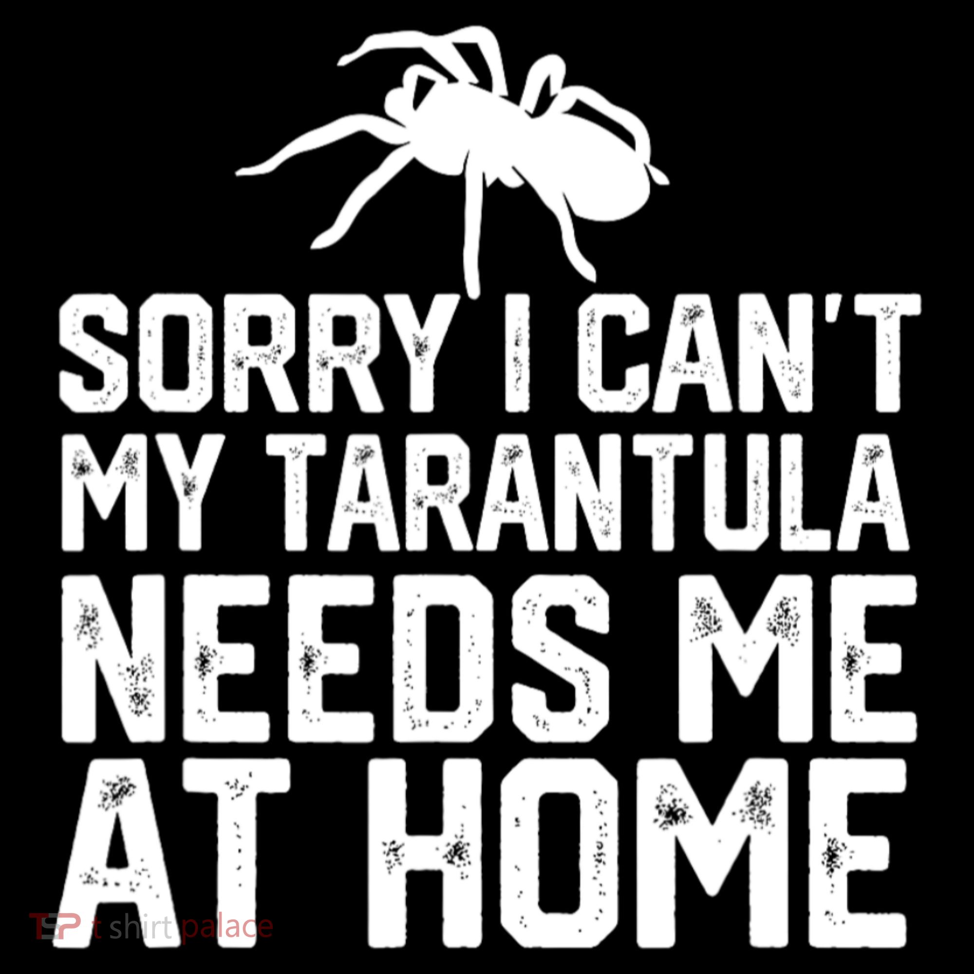 Sorry I CanT My Tarantula Needs Me At Home Mousepad