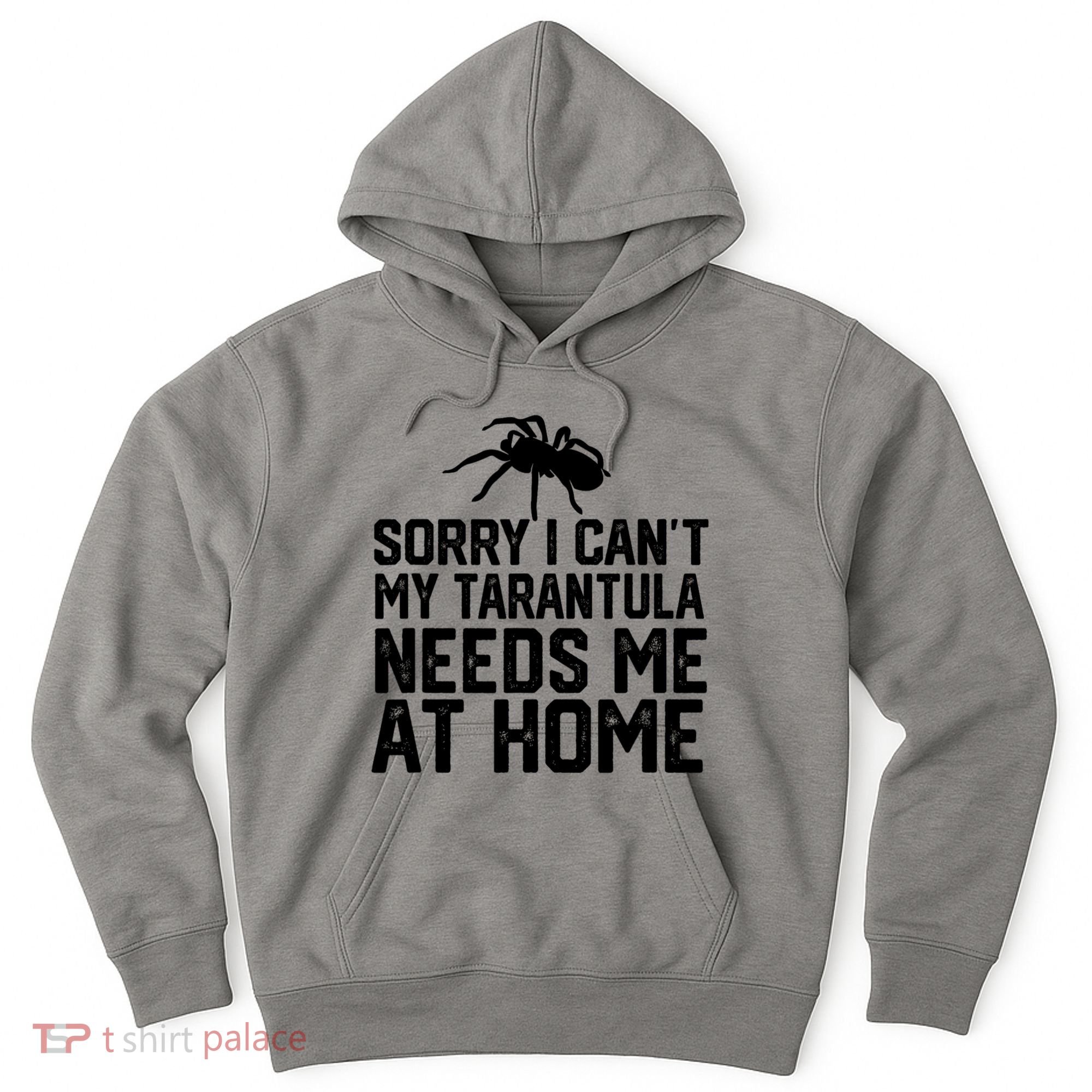 Sorry I CanT My Tarantula Needs Me At Home Hoodie