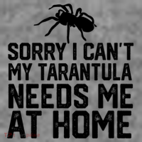 Sorry I CanT My Tarantula Needs Me At Home Toddler Hoodie thumb 2