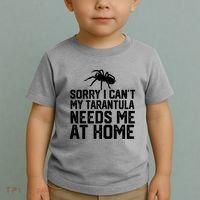 Sorry I CanT My Tarantula Needs Me At Home Toddler T-Shirt thumb 2