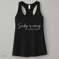Sunday Is Coming Women's Tank Top thumb 3