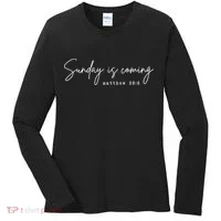 Sunday Is Coming Women's Long Sleeve Shirt thumb 0
