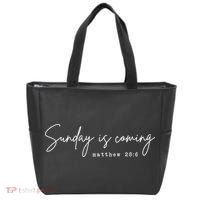 Sunday Is Coming Tote Bag thumb 0