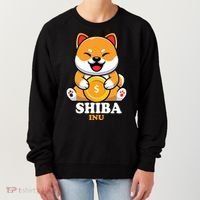 Shiba Inu Crypto Currency Cute Women's Sweatshirt thumb 0