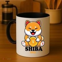Shiba Inu Crypto Currency Cute Coffee Mug thumb 4