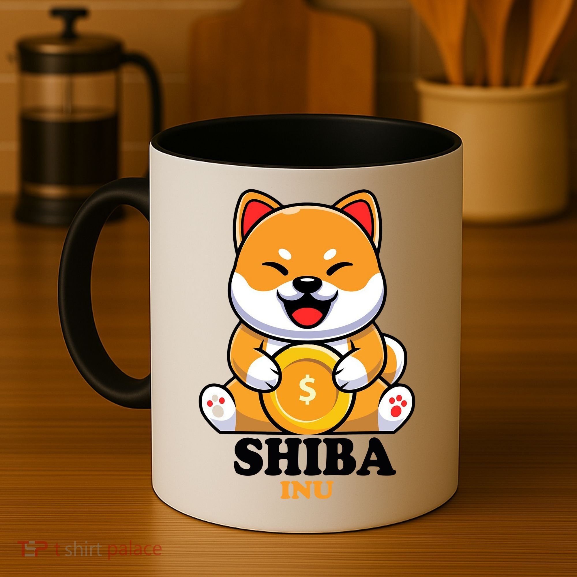 Shiba Inu Crypto Currency Cute Coffee Mug