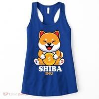 Shiba Inu Crypto Currency Cute Women's Tank Top thumb 0