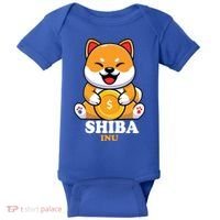 Shiba Inu Crypto Currency Cute Baby Bodysuit thumb 0