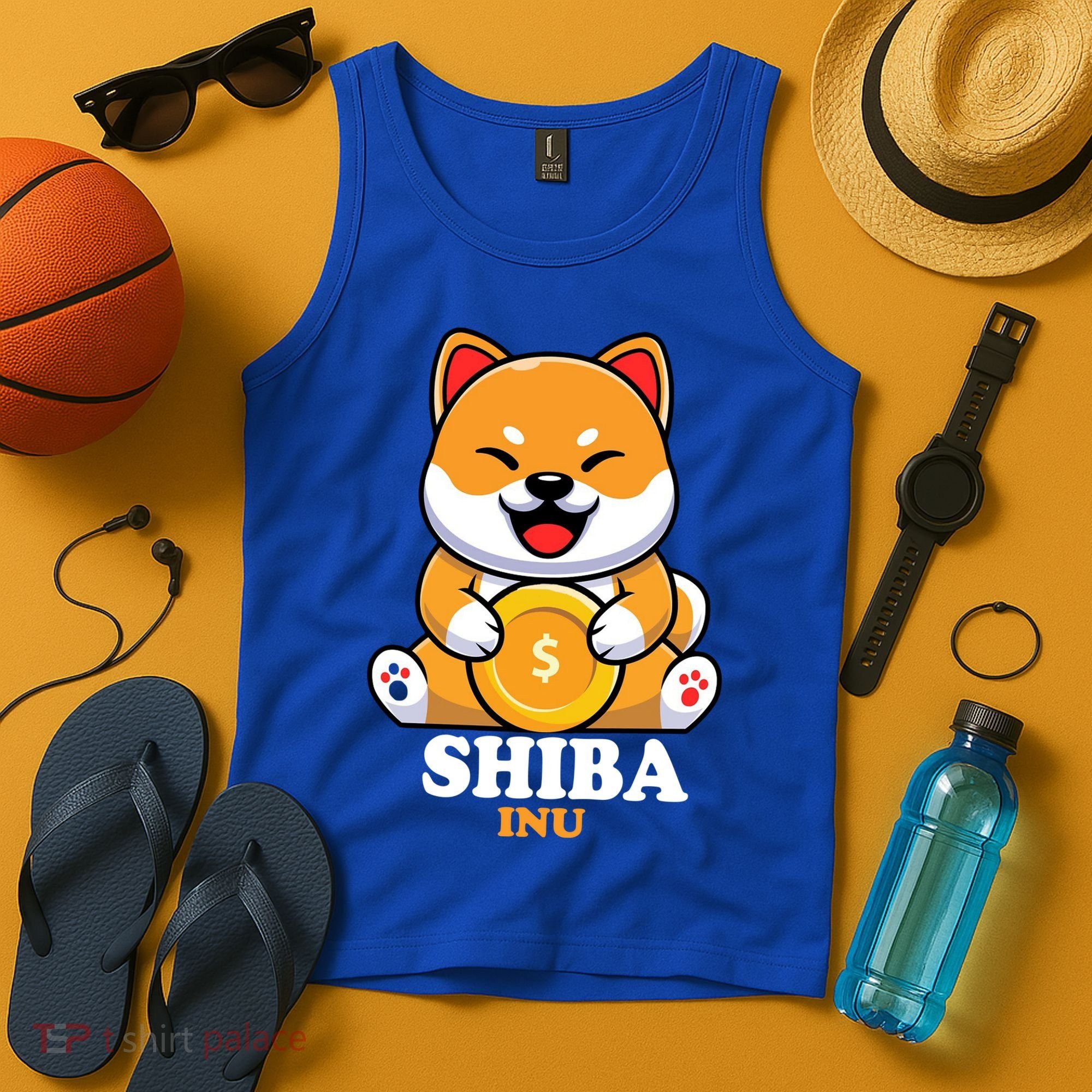 Shiba Inu Crypto Currency Cute Tank Top