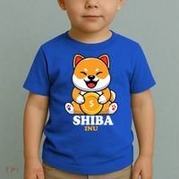 Shiba Inu Crypto Currency Cute Toddler T-Shirt thumb 2