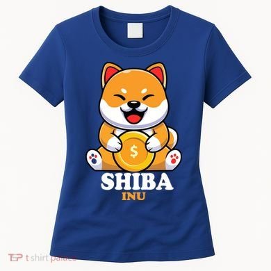Shiba Inu Crypto Currency Cute Women's T-Shirt