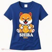 Shiba Inu Crypto Currency Cute Women's T-Shirt thumb 0