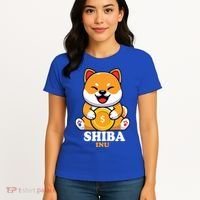 Shiba Inu Crypto Currency Cute Women's T-Shirt thumb 4