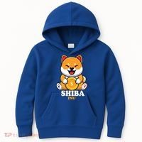 Shiba Inu Crypto Currency Cute Kids Hoodie thumb 0