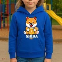 Shiba Inu Crypto Currency Cute Kids Hoodie thumb 3