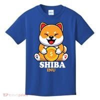 Shiba Inu Crypto Currency Cute Kids T-Shirt thumb 0