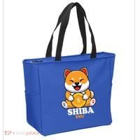 Shiba Inu Crypto Currency Cute Tote Bag thumb 2