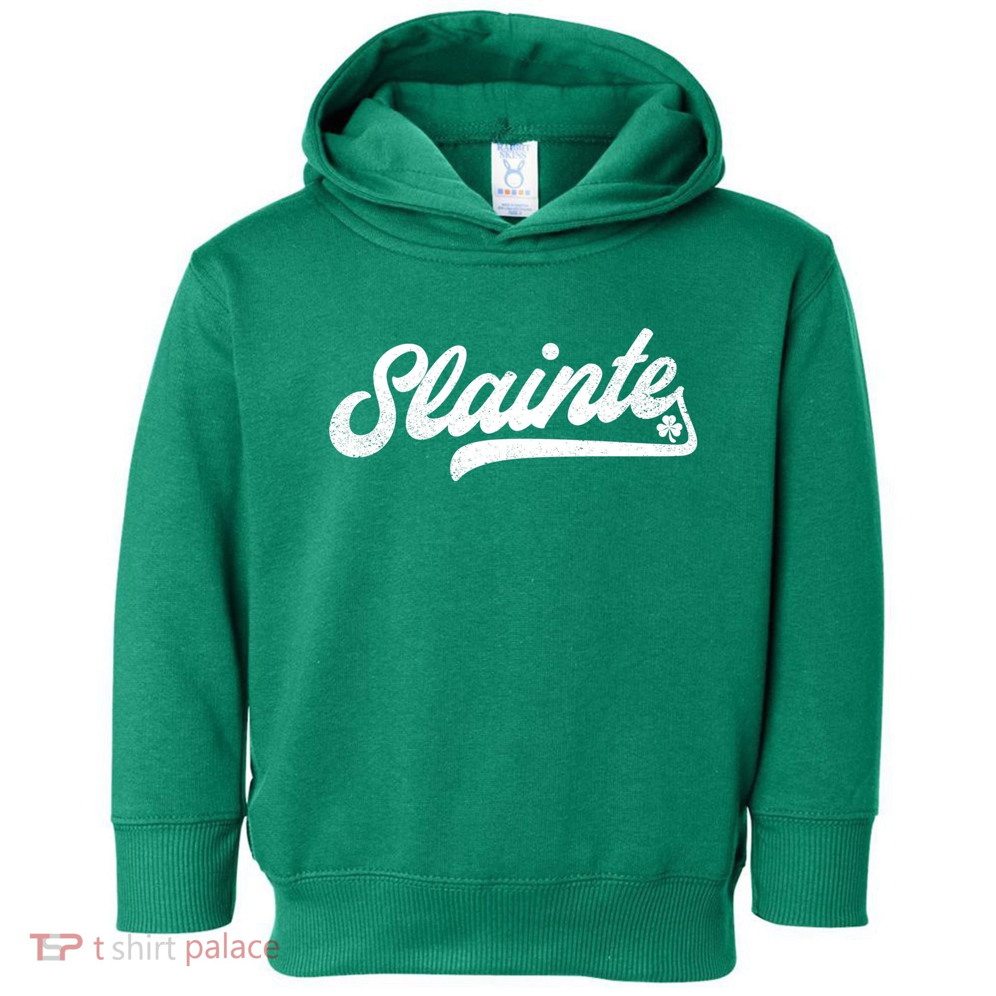 Slainte Irish Cheers Toddler Hoodie