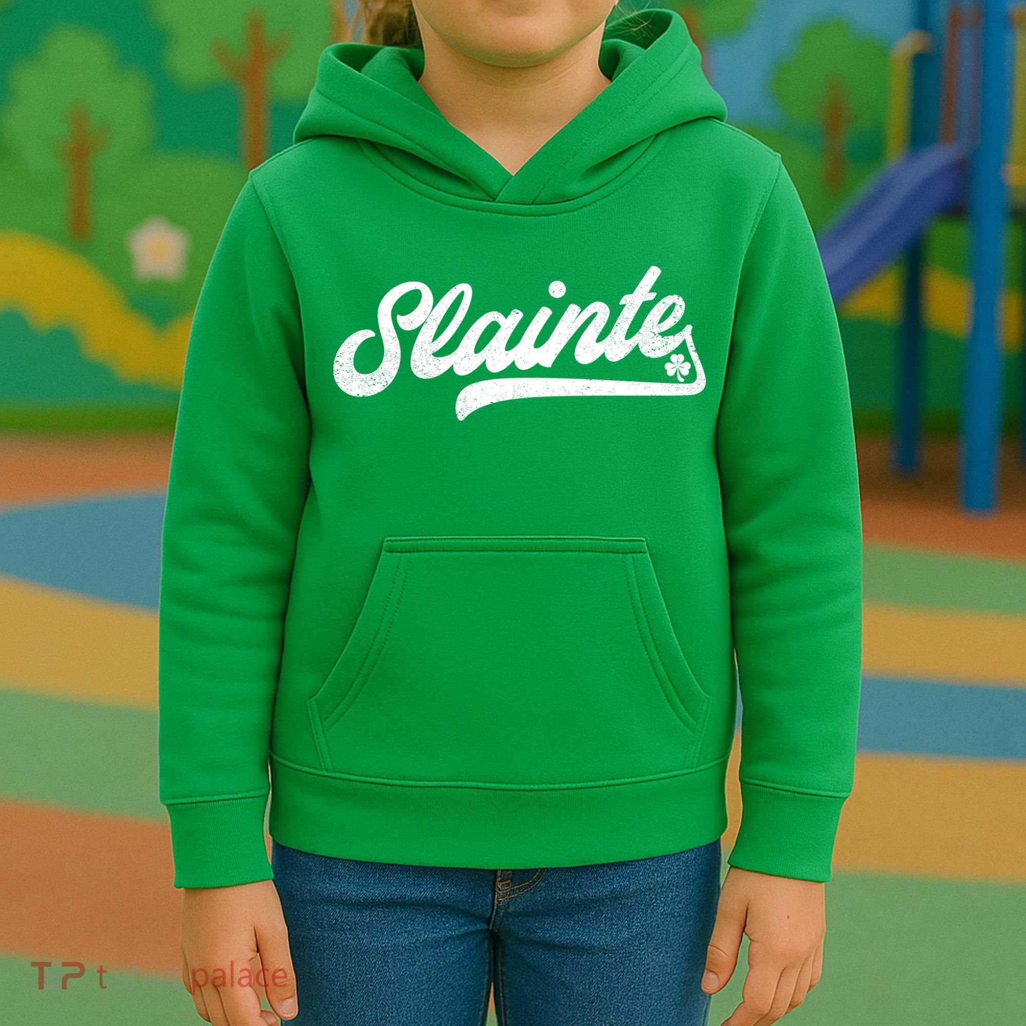 Slainte Irish Cheers Kids Hoodie