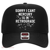 Sorry I CanT Mercury Is In Retrograde Funny Astrology Hat thumb 0