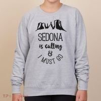 Sedona Is Calling And I Must Go Arizona Vacation Women's Sweatshirt thumb 0