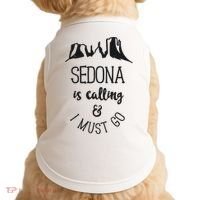 Sedona Is Calling And I Must Go Arizona Vacation Doggie Tank thumb 0