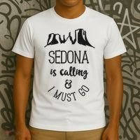 Sedona Is Calling And I Must Go Arizona Vacation T-Shirt thumb 3