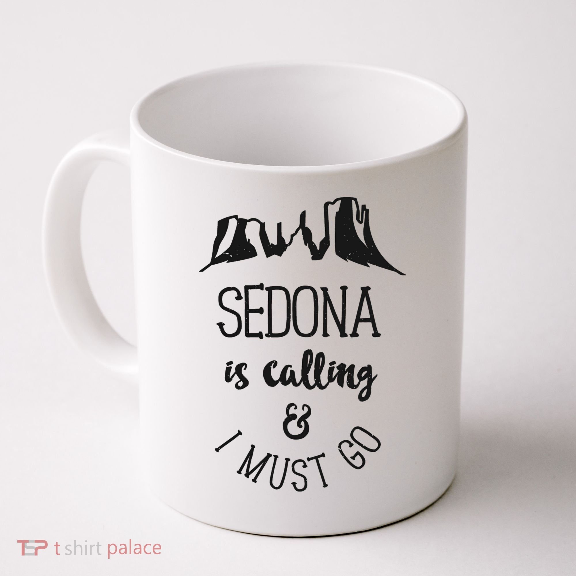 Sedona Is Calling And I Must Go Arizona Vacation Coffee Mug