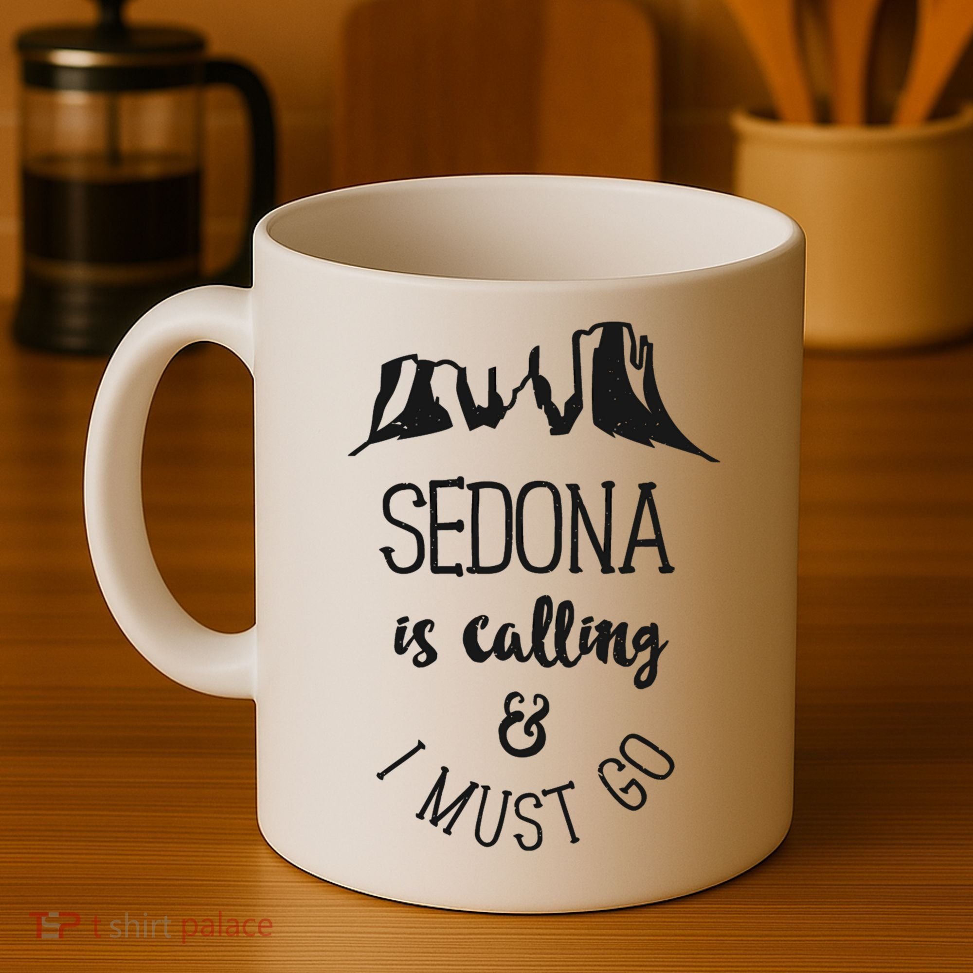 Sedona Is Calling And I Must Go Arizona Vacation Coffee Mug