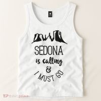 Sedona Is Calling And I Must Go Arizona Vacation Tank Top thumb 2