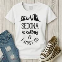 Sedona Is Calling And I Must Go Arizona Vacation Women's T-Shirt thumb 3