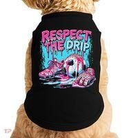 Soccer Ice Cream Sprinkles Theme Respect The Drip Doggie Tank thumb 0