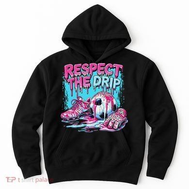 Soccer Ice Cream Sprinkles Theme Respect The Drip Hoodie