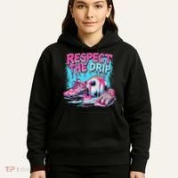 Soccer Ice Cream Sprinkles Theme Respect The Drip Hoodie thumb 5