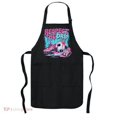 Soccer Ice Cream Sprinkles Theme Respect The Drip Apron