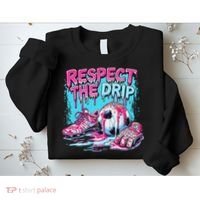 Soccer Ice Cream Sprinkles Theme Respect The Drip Sweatshirt thumb 2
