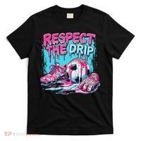 Soccer Ice Cream Sprinkles Theme Respect The Drip T-Shirt thumb 0