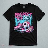 Soccer Ice Cream Sprinkles Theme Respect The Drip T-Shirt thumb 5