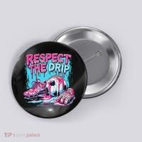 Soccer Ice Cream Sprinkles Theme Respect The Drip Button thumb 0