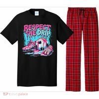 Soccer Ice Cream Sprinkles Theme Respect The Drip Pajama Set thumb 0
