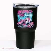 Soccer Ice Cream Sprinkles Theme Respect The Drip Tumbler thumb 0