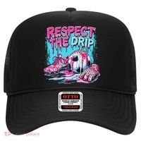 Soccer Ice Cream Sprinkles Theme Respect The Drip Hat thumb 0