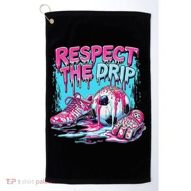 Soccer Ice Cream Sprinkles Theme Respect The Drip Golf Towel